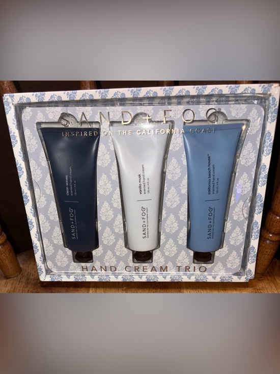Sand + Fog Other - SAND+FOG Hand Cream Trio - New in Box